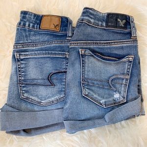 2 pairs of American Eagle Jean Shorts